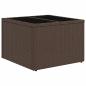 Preview: 9-teiliges Gartensofa-Set mit Kissen, braun, Polyrattan