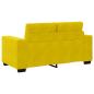 Preview: Sofa 2 stk. Gelb Samt