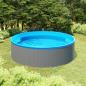 Preview: ARDEBO.de - Planschbecken 350x90 cm Grau