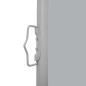 Preview: Ausziehbare Seitenmarkise 160x600 cm Grau