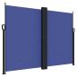 Preview: Seitenmarkise Ausziehbar Blau 180x600 cm