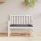 Preview: ARDEBO.de - Gartenbank-Auflage Anthrazit 120x50x3 cm Oxford-Gewebe