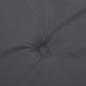 Preview: Gartenbank-Auflage Anthrazit 120x50x3 cm Oxford-Gewebe