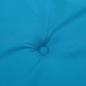 Preview: Gartenbank-Auflage Blau 200x50x3 cm Oxford-Gewebe