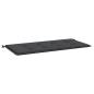 Preview: Gartenbank-Auflage Schwarz 120x50x3 cm Oxford-Gewebe