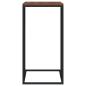 Preview: Beistelltisch Schwarz 40x30x59 cm Holzwerkstoff