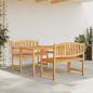 Preview: ARDEBO.de - 3-tlg. Garten-Essgruppe Massivholz Teak