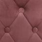 Preview: Barhocker 2 Stk. Rosa Samt