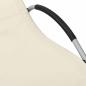 Preview: Sonnenliege Textilene Creme und Grau