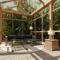 Preview: ARDEBO.de - 5-tlg. Garten-Lounge-Set mit Auflagen Poly Rattan Grau