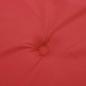 Preview: Liegestuhl-Auflage Rot (75+105)x50x4 cm