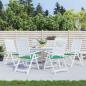 Preview: ARDEBO.de - Gartenstuhl-Kissen 6 Stk. Grün 50x50x3 cm Oxford-Gewebe