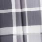 Preview: Sonnenliegen-Auflage Grau Karomuster 186x58x4 cm Oxford-Gewebe