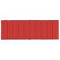 Preview: Sonnenliegen-Auflage Rot 186x58x4 cm Oxford-Gewebe