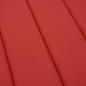 Preview: Sonnenliegen-Auflage Rot 186x58x4 cm Oxford-Gewebe