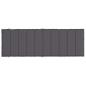 Preview: Sonnenliegen-Auflage Anthrazit 186x58x4 cm Oxford-Gewebe