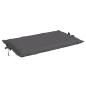 Preview: Sonnenliegen-Auflage Anthrazit 186x58x4 cm Oxford-Gewebe