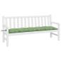Preview: Gartenbank-Auflage Blattmuster 180x50x7 cm Oxford-Gewebe