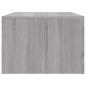 Preview: Couchtisch Grau Sonoma 102x50x36 cm Holzwerkstoff
