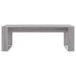 Preview: Couchtisch Grau Sonoma 102x50x35 cm Holzwerkstoff