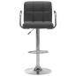 Preview: Barhocker Dunkelgrau Stoff