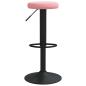 Preview: Barhocker 2 Stk. Rosa Samt
