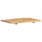 Preview: Tischplatte Massivholz Akazie 80x(50-60)x2,5 cm