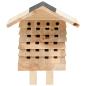 Preview: Bienenhotel Tanne Massivholz 22x20x20 cm