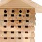 Preview: Bienenhotel Tanne Massivholz 22x20x20 cm