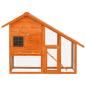 Preview: Kaninchenstall 140x63x120 cm Tanne Massivholz