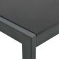 Preview: Sonnenliegen 2 Stk. mit Tisch Textilene und Stahl