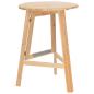 Preview: Klappbarer Bartisch 78 cm Tannenholz