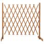 Preview: ARDEBO.de - Garten-Rankzaun Orange 180x100 cm Massivholz Tanne