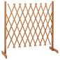 Preview: Garten-Rankzaun Orange 180x100 cm Massivholz Tanne