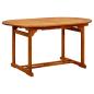 Preview: Gartentisch (150-200)x100x75 cm Massivholz Akazie