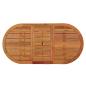 Preview: Gartentisch 200x100x75 cm Massivholz Eukalyptus