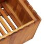 Preview: Garten-Hochbeet 100 x 30 x 25 cm Massivholz Akazie
