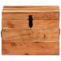 Preview: Aufbewahrungsbox 39x28x31 cm Massivholz Akazie