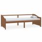 Preview: Tagesbett 3-Sitzer Honigbraun Massivholz Kiefer 90x200 cm