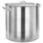 Preview: ARDEBO.de - Suppentopf 98 L 50×50 cm Edelstahl