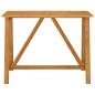 Preview: Garten-Stehtisch 140x70x104 cm Akazie Massivholz