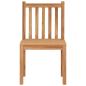 Preview: Gartenstühle 2 Stk. Massivholz Teak