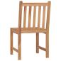 Preview: Gartenstühle 2 Stk. Massivholz Teak