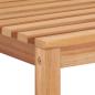 Preview: Gartenstühle 2 Stk. Massivholz Teak