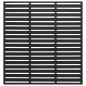 Preview: ARDEBO.de - Zaunelement WPC 180x180 cm Schwarz