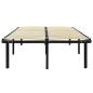 Preview: Bettgestell Schwarz Metall 180×200 cm