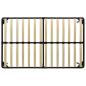 Preview: Bettgestell Schwarz Metall 180×200 cm
