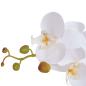Preview: Künstliche Orchidee mit Topf 75 cm Weiß