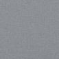 Preview: Sessel mit Hocker Hellgrau 60 cm Stoff