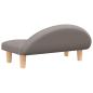 Preview: Hundebett Taupe 70x52x30 cm Stoff